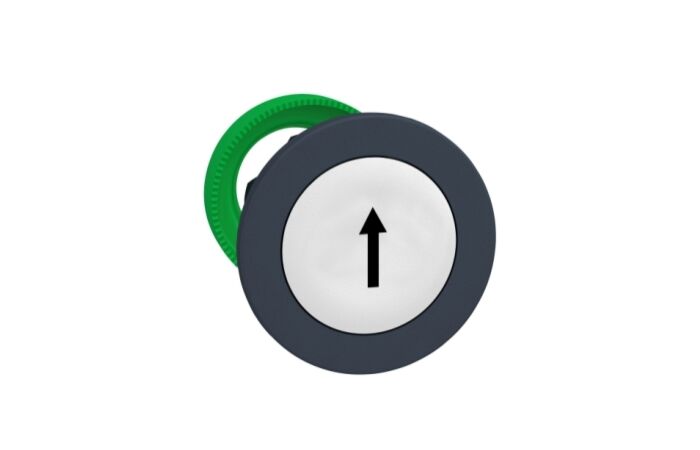 SCHNEIDER ZB5FA334 Ovl. Hlavice stiskací se symbol