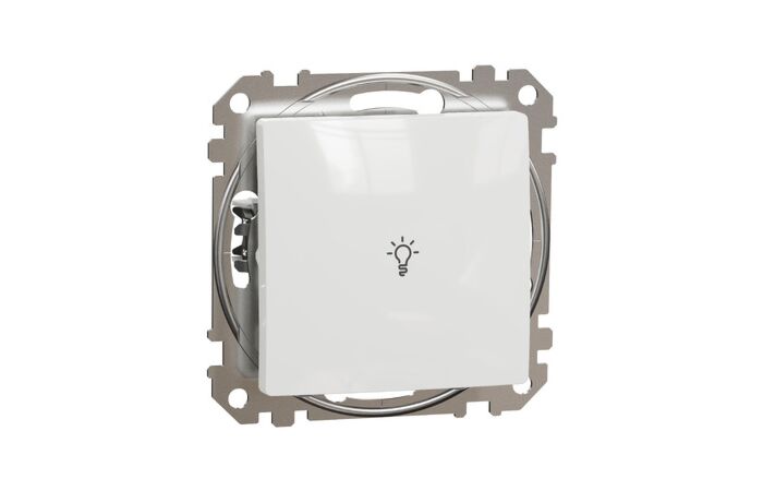 SCHNEIDER Sedna Design & Elements Tlačítko č.1So "světlo" béžová bílá