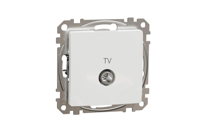 SCHNEIDER TV zásuvka koncová 4dB bílá
