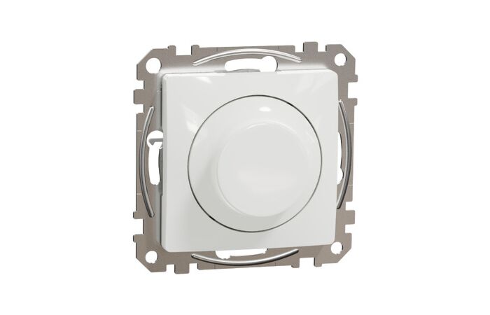 SCHNEIDER Sedna Design & Elements Univerzální otočný LED stmívač bílá