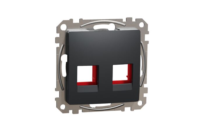 SCHNEIDER Sedna Design & Elements Kryt pro RJ45 KRONE UTP kon. antracit