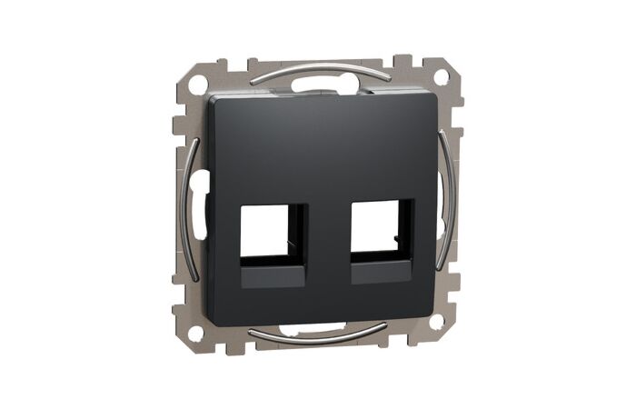 SCHNEIDER Sedna Design & Elements Kryt pro RJ45 AMP MOL UTP antracit