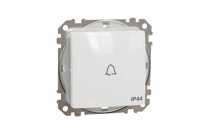 SCHNEIDER Sedna Design & Elements Tlačítko č.1So "zvonek" IP44 bílá