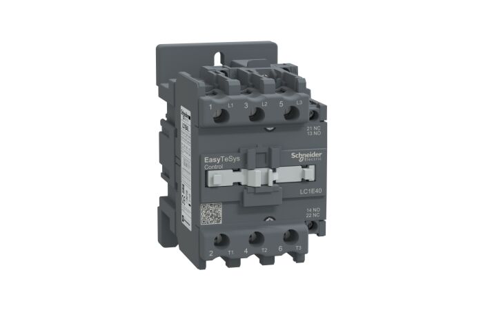 SCHNEIDER Easy TeSys LC1E40F5 Stykač 3P, AC-3, 40A, 110V AC cívka, 50Hz, 1Z+1V