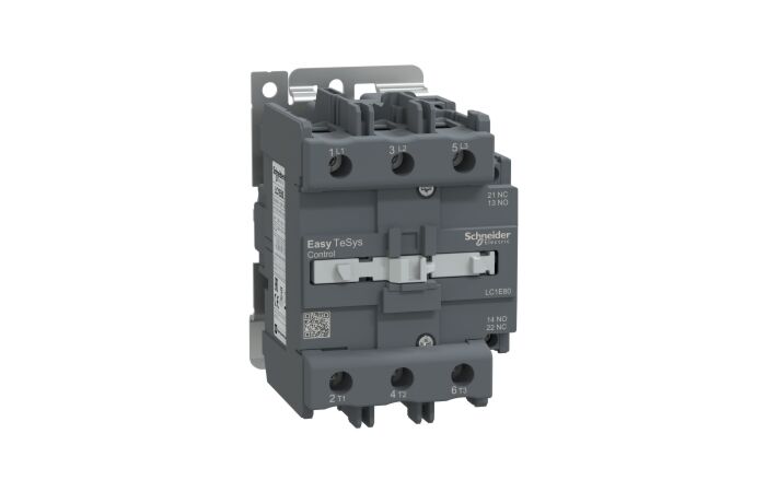 SCHNEIDER Easy TeSys LC1E80M5 Stykač 3P, AC-3, 80A, 220V AC cívka, 50Hz, 1Z+1V