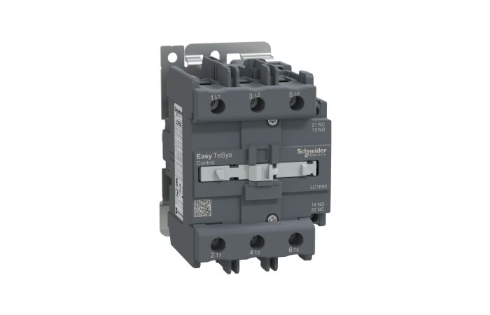 SCHNEIDER Easy TeSys LC1E95M5 Stykač 3P, AC-3, 95A, 220V AC cívka, 50Hz, 1Z+1V