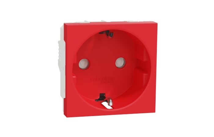 Unica - Zásuvka SCHUKO 2P+E 250V/16A, cl