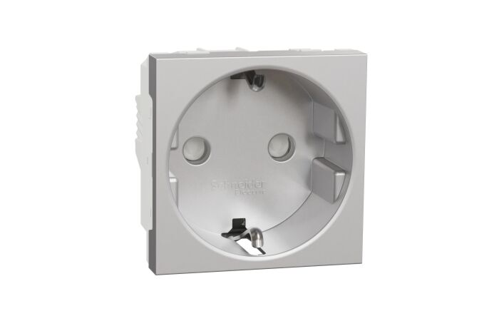 Unica - Zásuvka SCHUKO 2P+E 250V/16A, cl