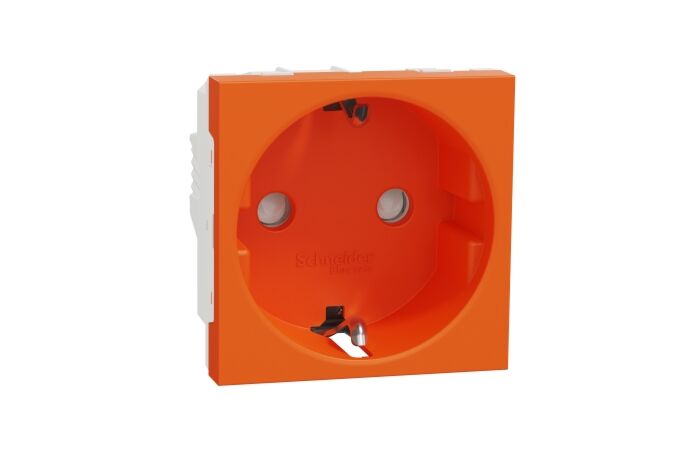 Unica - Zásuvka SCHUKO 2P+E 250V/16A, cl