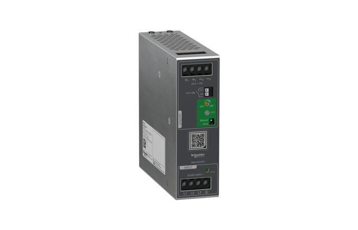 SCHNEIDER Zdroj ABLU3A24050 Modicon Universal napájecí 24V, 5A, 3 fáze