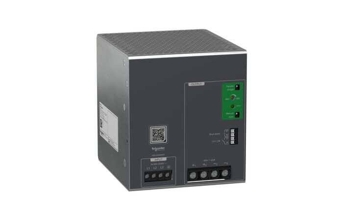 SCHNEIDER Napájecí zdroj - Řada Modicon Universal ABLU3A48200 48V, 20A, 3fáze