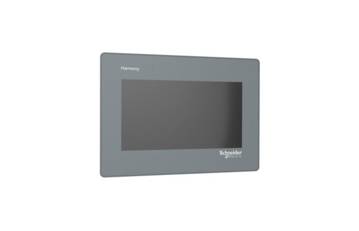 SCHNEIDER 7-palcový grafický dotykový displej, Harmony Easy HMI ET6, 16M barev, 1 x Ethernet, 2 x COM, USB, RTC, DC24V