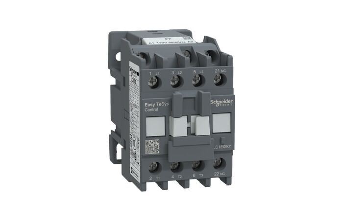 SCHNEIDER Easy TeSys LC1E0901F7 Stykač 3P 9A 1V, cívka 110V AC
