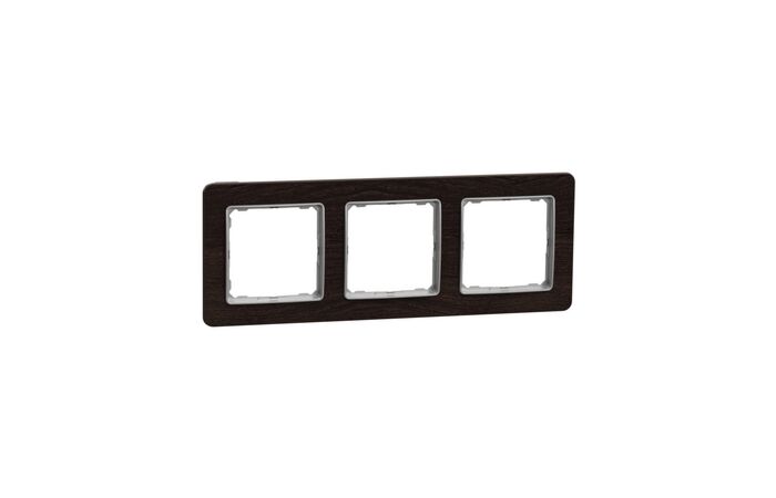 SCHNEIDER Sedna Design & Elements Rámeček trojnásobný Wenge