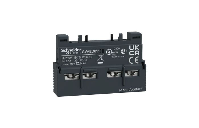 SCHNEIDER Kontakty GVAED011 pomocné + chybové