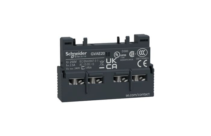 SCHNEIDER Kontakt GV-AE20 pomocný