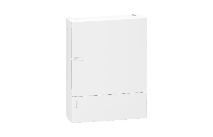 SCHNEIDER Skříň MINI PRAGMA 24TE na omítku, bílé dveře, IP40