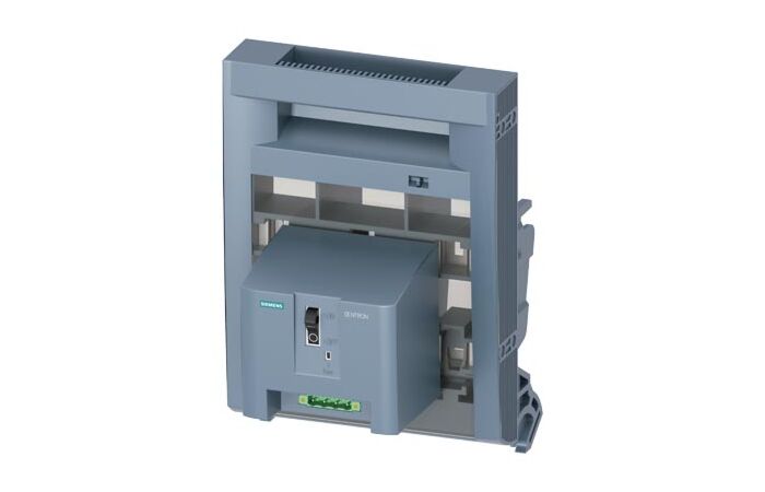 SIEMENS  Víko se signalizací stavu pojistek velikost 1, 3pól, se signalizací MFM, AC 24-690 V / DC 24-240 V (L+ L-)  typ 3NP1943-1GB10