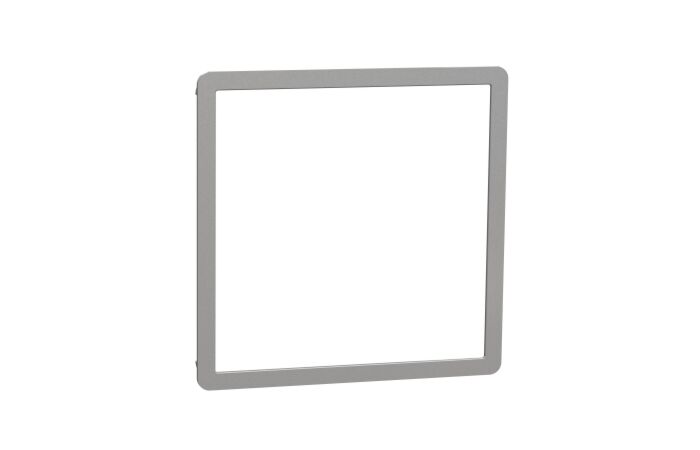 SCHNEIDER Rámeček Unica Outline dekorativní, aluminium