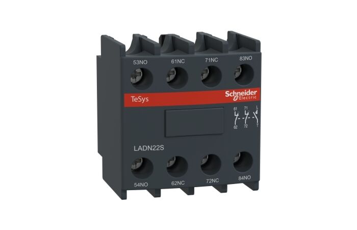 SCHNEIDER Blok pom. kontaktů 2Z+2V safety