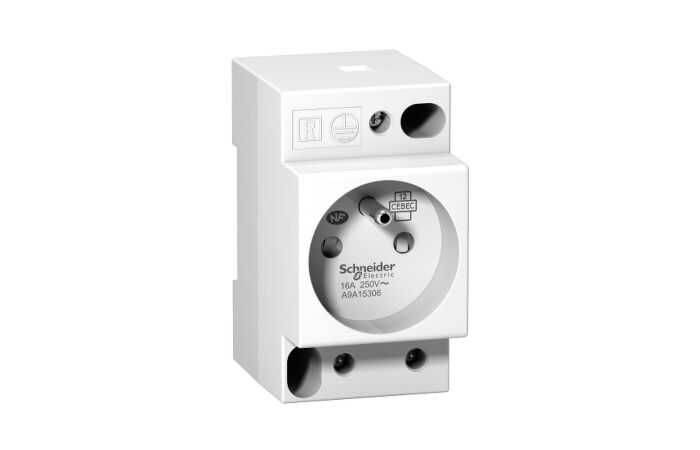 SCHNEIDER Zásuvka iPC A9A15306 2P