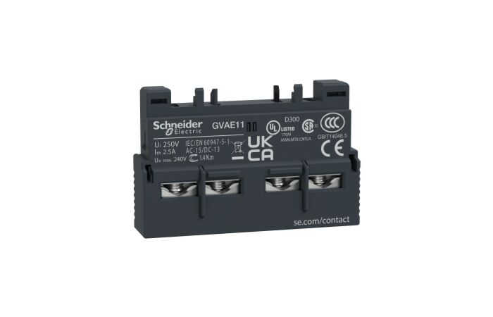 SCHNEIDER Kontakt GV-AE11 pomocný