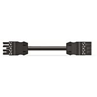 WAGO Kabel 771-9994/016-101 Konfekcionovaný propojovací Zásuvka–zástrčka, černá