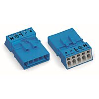 890-1115 STECKER 5-pó v. KOD.I modrá