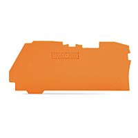 WAGO Bočnice 2106-1292 koncová a separátor 1 mm, oranžová