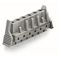 WAGO Konektor 232-746/039-000 pružinový THT rovné provedení rozteč 75 mm šedá