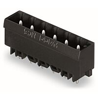 WAGO Konektor 231-170/001-000/105-604 s pájecími piny THR Pájecí kontakt 1,2 × 1,2 mm Rovné provedení, černá