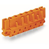WAGO Konektor 232-769/047-000 pružinový THT rovné provedení rozteč 762 mm oranžová