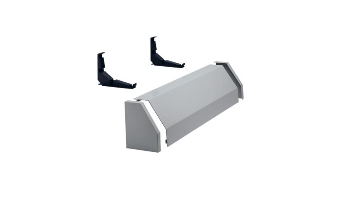 Propojovací kanál,4pole,RAL7035