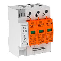 OBO BETTERMANN Svodič 600V DC typ V50-B+C 3PHFS600, přepěťová ochrana typ 1+2 pro fotovoltaické systémy