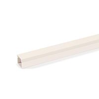 OBO BETTERMANN Kanál LE, pro ukládání vedení, 2000x10x10, čistě bílá Polyvinylchlorid, PVC typ LE 1010 KB rws