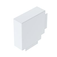 OBO BETTERMANN Plochý roh, LE, 175x65x175, čistě bílá Polykarbonát/Akrylnitrilbutadienstyrol, PC/ABS typ AXM AP15065 blc