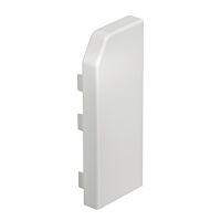OBO BETTERMANN Koncový díl, pravý , Rauduo, čistě bílá Polyvinylchlorid, PVC typ RD ESR40105 rws