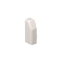 OBO BETTERMANN Koncový díl, levý , krémová bílá Polyvinylchlorid, PVC typ SL ESli2050 cws