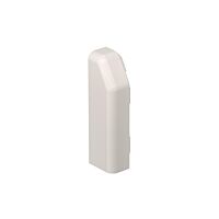 OBO BETTERMANN Koncový díl, levý , krémová bílá Polyvinylchlorid, PVC typ SL ESli2070 cws