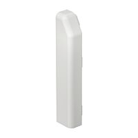 OBO BETTERMANN Koncový díl, levý , čistě bílá Polyvinylchlorid, PVC typ SL ESli20110 rws