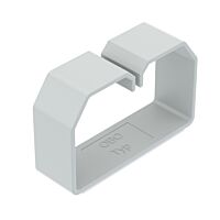 OBO BETTERMANN Kabelový úchyt KHK, pro kanál NU-DIN, kamenná šeď, Polyvinylchlorid, PVC typ NUDIN KHK5075