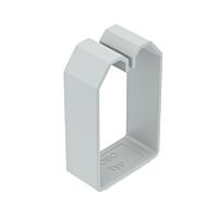 OBO BETTERMANN Kabelový úchyt KHK, pro kanál NU-DIN, kamenná šeď, Polyvinylchlorid, PVC typ NUDIN KHK7550