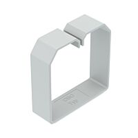 OBO BETTERMANN Kabelový úchyt KHK, pro kanál NU-DIN, kamenná šeď, Polyvinylchlorid, PVC typ NUDIN KHK 7575