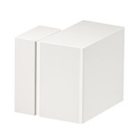 OBO BETTERMANN Vnější roh SIGNA BASE, nastavitelný, 119x137x120, čistě bílá Polykarbonát/Akrylnitrilbutadienstyrol, PC/ABS typ BRK AE70110 rws