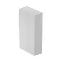 OBO BETTERMANN Koncový díl SIGNA BASE, 34x137x73, světle šedá Polykarbonát/Akrylnitrilbutadienstyrol, PC/ABS typ BRK ES70130 lgr