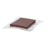 OBO BETTERMANN Vakuový blok PYROPLUG Block, 200x144x25mm, hnědá Trvale elastický pěnový materiál s uzavřenými póry typ FBA-BV200-14