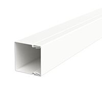 OBO BETTERMANN Úložný elektroinstalační kanál, s děrováním dna, 30x30x2000, čistě bílá Ocel, St, pásově zinkováno / plastový potah, DIN EN 10346 typ LKM30030RW