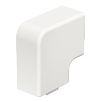 OBO BETTERMANN Kryt plochého rohu, pro kanál WDK, 25x40mm, čistě bílá Polyvinylchlorid, PVC typ WDK HF25040RW