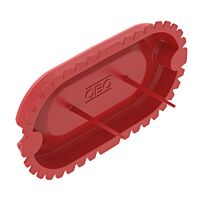 OBO BETTERMANN Signální víko pro připojovací krabice pro nástěnná svítidla, 65x35mm, Polyetylén, PE typ ZU 30-SDW