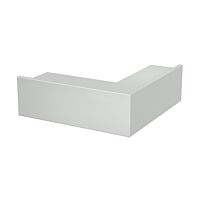 OBO BETTERMANN Vnější roh, pro kanál WDK, 348x130x100, světle šedá Polyvinylchlorid, PVC typ WDK A100130LGR